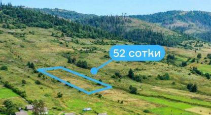 Купить земельный участок. Фотография №1 Продам земельный участок, на улице Франка, г. Волосянка, Львовская обл., Украина, агентство Aspo.biz. Фотография №1