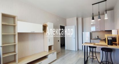 Снять квартиру 1 комнатную, 37 кв. м. Фотография №1 Сдам квартиру 1 комнатную с общей площадью 37м2, 15/18 эт., на улице Екатерининская, Всеволожский район, г. Мурино, Ленинградская обл., Россия, агентство Александр-Недвижимость. Фотография №1