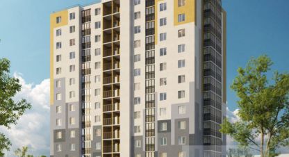 Продам квартиру 1 комнатную с общей площадью 37.17м2, 1/15 эт., на улице 50-летия Магнитки, г. Магнитогорск, Челябинская обл., Россия, агентство РиоЛюкс. Фотография №1