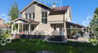 Купить дом 4-х комнатную, 240 кв. м. Фотография №1 Продам дом 4-х комнатный с общей площадью 240м2, на улице Нара калужская россия, г. Никольские хутора, Калужская обл., Россия, агентство АН Загородный Мир . Фотография №1