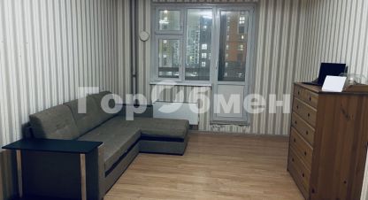 Купить квартиру 2-х комнатную, 51.7 кв. м. Фотография №1 Продам квартиру 2-х комнатную с общей площадью 51.7м2, 10/17 эт., на улице Новое шоссе, г. Посёлокского типа дрожжино, Московская обл., Россия, агентство ГорОбмен. Фотография №1