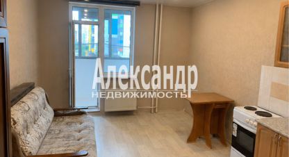 Купить квартиру, 20 кв. м. Фотография №1 Продам квартиру с общей площадью 20м2, 2/20 эт., на улице Шувалова, Всеволожский район, г. Мурино, Ленинградская обл., Россия, агентство Александр-Недвижимость. Фотография №1