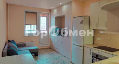 Снять квартиру, 20 кв. м. Фотография №1 Сдам квартиру с общей площадью 20м2, 14/25 эт., на улице Новое шоссе, г. Посёлокского типа дрожжино, Московская обл., Россия, агентство ГорОбмен. Фотография №1