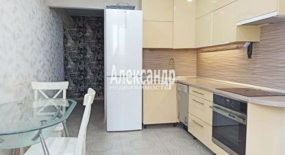Купить квартиру 1 комнатную, 36.8 кв. м. Фотография №1 Продам квартиру 1 комнатную с общей площадью 36.8м2, 15/25 эт., на улице Шувалова, Всеволожский район, г. Мурино, Ленинградская обл., Россия, агентство Александр-Недвижимость. Фотография №1