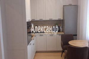 Сдам квартиру 1 комнатную с общей площадью 32.1м2, 15/16 эт., на улице Авиаторов балтики пр-кт, Всеволожский район, г. Мурино, Ленинградская обл., Россия, агентство Александр-Недвижимость