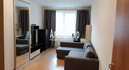 Купить квартиру 1 комнатную, 37.9 кв. м. Фотография №1 Продам квартиру 1 комнатную с общей площадью 37.9м2, 16/25 эт., на улице Авиаторов балтики пр-кт, Всеволожский район, г. Мурино, Ленинградская обл., Россия, агентство Александр-Недвижимость. Фотография №1