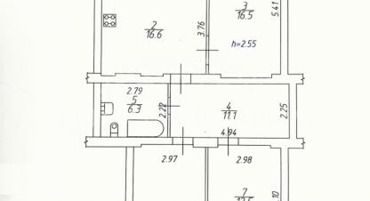 Купить квартиру 3-х комнатную, 84.3 кв. м. Фотография №8 Купить квартиру 3-х комнатную, 84.3 кв. м., Россия, г. Севастополь. Фотография №8
