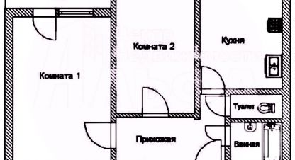 Продам квартиру 2-х комнатную с общей площадью 43.4м2, 4/9 эт., на улице Советская, Фрунзенский район, г. Саратов, Саратовская обл., Россия, агентство АН Империя. Фотография №1