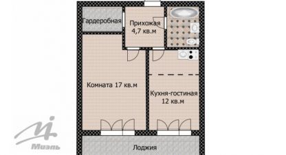 Купить квартиру 2-х комнатную, 45 кв. м. Фотография №10 Купить квартиру 2-х комнатную, 45 кв. м., Россия, г. Новоалтайск. Фотография №10