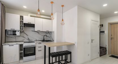 Купить квартиру 1 комнатную, 35.3 кв. м. Фотография №1 Продам квартиру 1 комнатную с общей площадью 35.3м2, 5/10 эт., на улице Северный власихинский проезд, Индустриальный район, г. Барнаул, Алтайский край, Россия, агентство Миэль офис в Барануле. Фотография №1