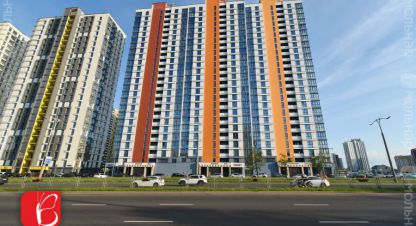 Купить квартиру 3-х комнатную, 67.2 кв. м. Фотография №1 Продам квартиру 3-х комнатную с общей площадью 67.2м2, 1/25 эт., на улице Аэродромная ул, ОКТЯБРЬСКИЙ РАЙОН район, г. Минск, Минск, Беларусь, агентство Мольнар. Фотография №1
