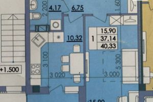 Продам квартиру 1 комнатную с общей площадью 40м2, 4/9 эт., на улице Марии башкірцевої, Киевский район, г. Полтава , Полтавская обл., Украина, агентство АН "Галерея недвижимости"